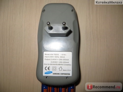 Зарядное устройство Samsung KN-T8203 pleomax фото