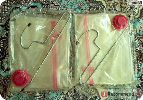 Вакуумный пакет LoksБренд Подвесной короткий с вешалкой (90*70 см) фото
