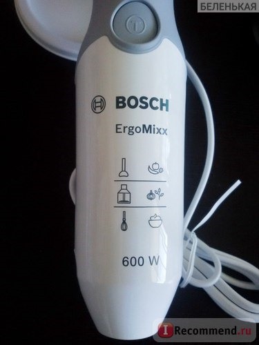 Блендер BOSCH ErgoMixx 600W фото