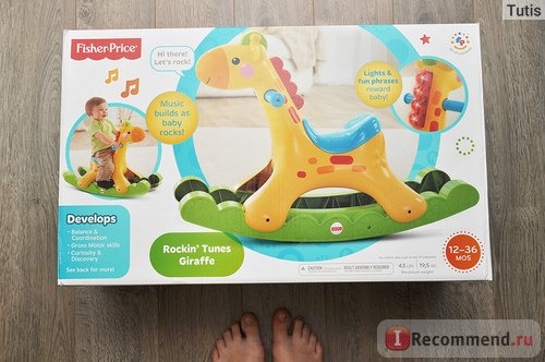 Fisher-Price Качалка Жираф фото