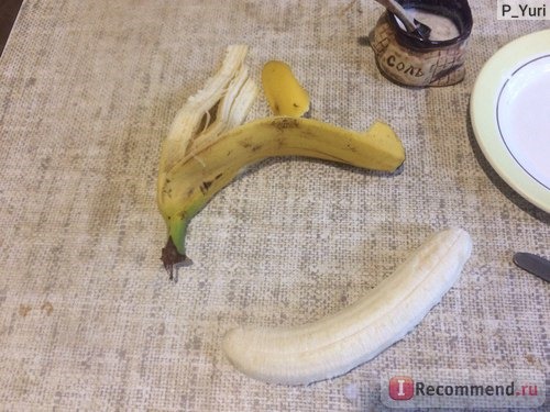 размер банана