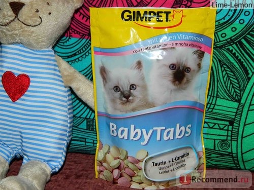 Витамины Gimpet BabyTabs фото