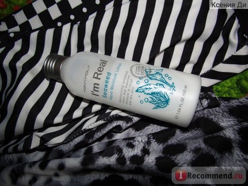 Лосьон для лица TONY MOLY I'm Real Seaweed Aqua Moisture lotion фото