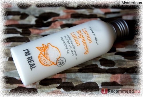 Лосьон для Лица TONY MOLY I'm Real Lemon Brightening Lotion