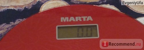 Напольные электронные весы MARTA MT-1662 фото