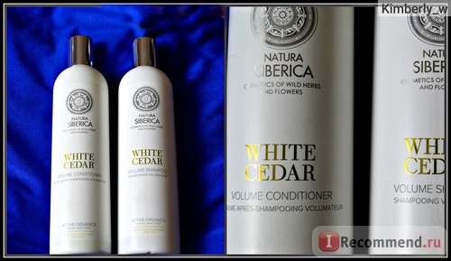 Шампунь Natura Siberica White Cedar, Volume shampoo, 400 мл. фото