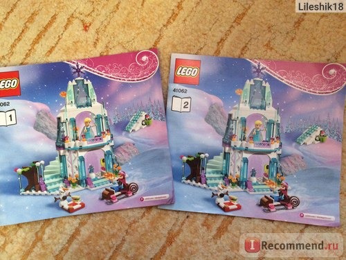 Lego Disney Princess 41062 Ледяной замок Эльзы фото