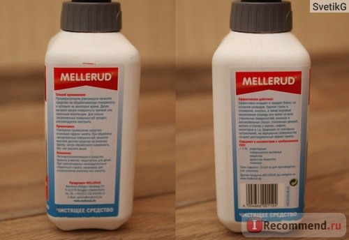 Чистящее средство Mellerud для стекол и зеркал фото