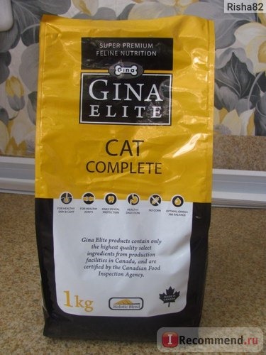 Корм для кошек GINA Elite Cat Complete фото