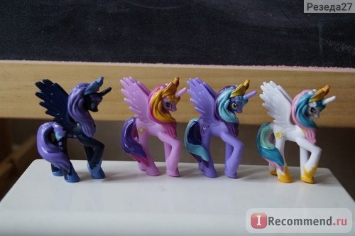 Aliexpress набор фигурок пони (12 шт) - Mini Dolls Lot 12Pcs Friendship Is Magic Cute My little pony Horse Toppers Action Figure Kids Toy MLP Gift фото