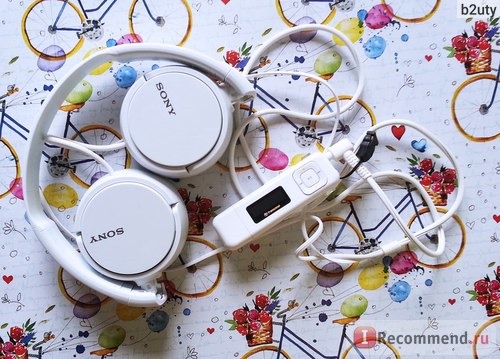 Наушники Sony MDR-ZX110 White фото