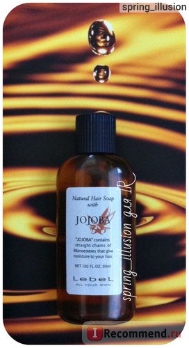 Шампунь Lebel Jojoba Hair Soap для сухих волос фото