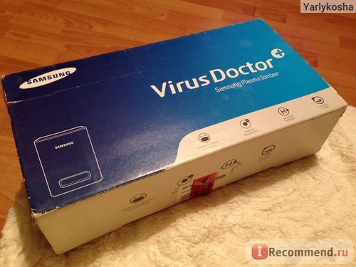 Ионизатор воздуха Samsung Virus Doctor фото