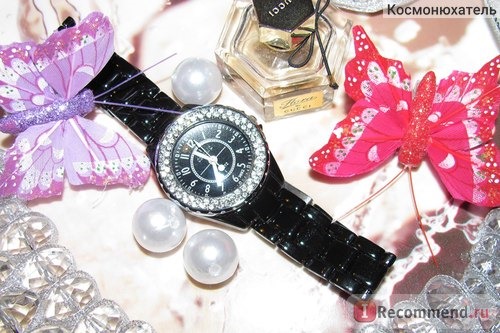 Наручные часы Daybird Tinydeal Fashion Round Case Alloy Band Quartz Watch with Rhinestone Decor for Women Girls Ladies WWM-69460 фото