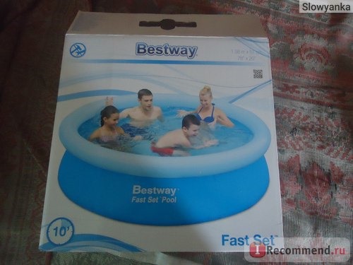 Надувной бассейн BESTWAY FAST SET POOL фото