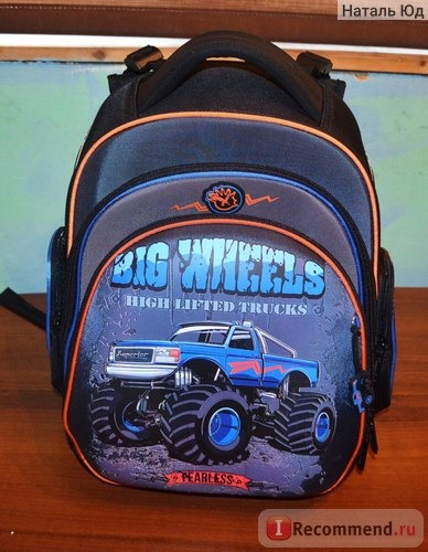Школьный ранец/рюкзак Hummingbird ТК 30 (Big wheels) фото