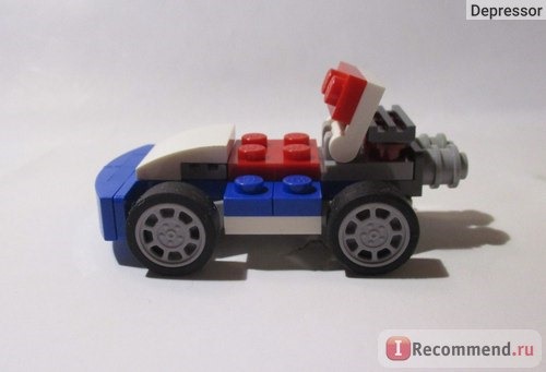 Lego Creator 31027 - Blue Race Car\Синий Гоночный Автомобиль фото