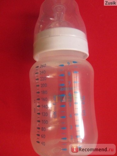 Бутылочка для кормления Avent с противоколиковой системой фото