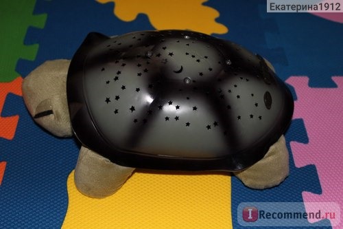 Ночник детский Turtle Музыкальный проектор 