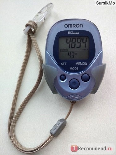 ШАГОМЕР OMRON HJ-112 Digital Pocket Pedometer фото