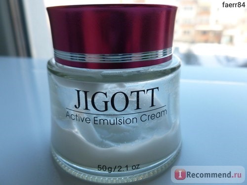 Крем для лица Jigott active emulsion cream фото