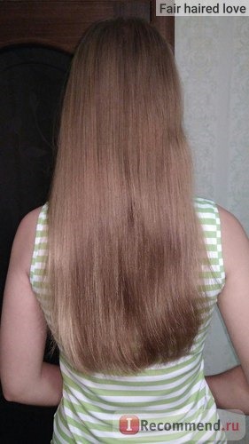 Волосы после использования шампуня¦