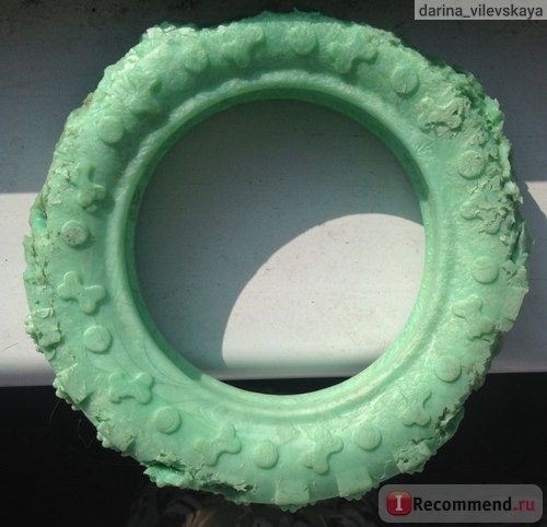 Игрушка для собак SUM-PLAST - резиновое кольцо (шина) с запахом ванили фото