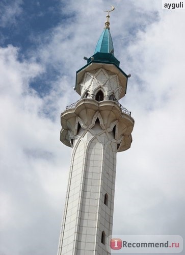 Один из минаретов мечети Кул Шариф