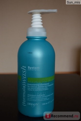 Шампунь Dikson Питательный, для ухода за окрашенными и поврежденными волосами Nourishing Shampoo фото