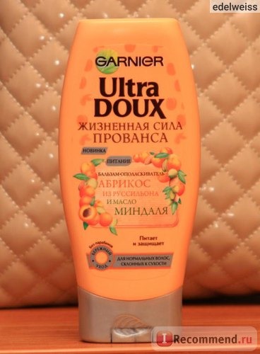 Бальзам-ополаскиватель Garnier Ultra Doux Жизненная Сила Прованса - Абрикос и масло миндаля фото