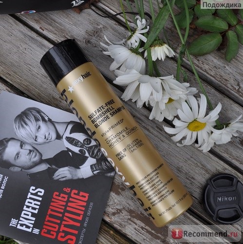 Sexy Hair Sulfate-free Bombshell Blonde Shampoo