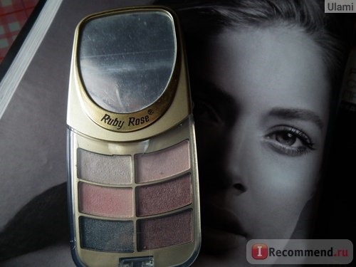 Тени для век Ruby Rose Delux beauty cosmetic kit фото