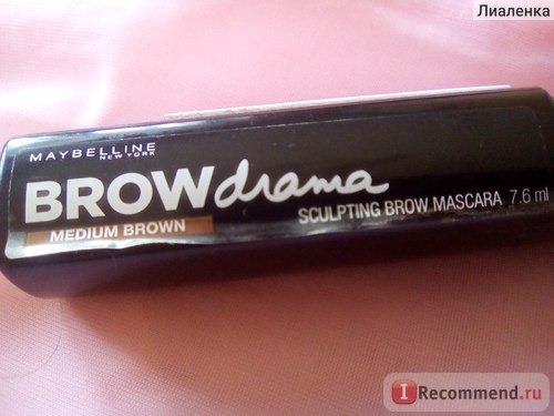 Тушь для бровей MAYBELLINE Brow drama фото