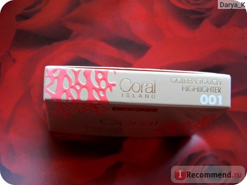 Хайлайтер Pupa Coral Island Golden Touch Highlighter фото