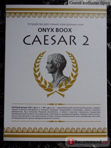 Электронная книга ONYX BOOX CAESAR 2 фото