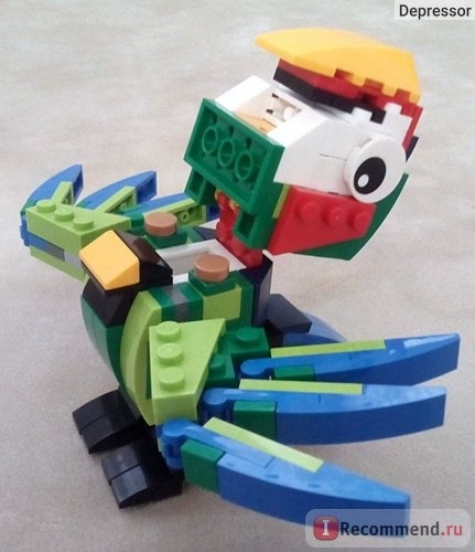 Lego Creator 31031 - Rainforest Animals\Животные Джунглей фото