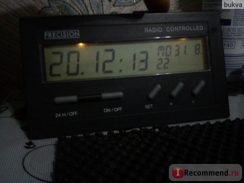 Часы precision radio controlled