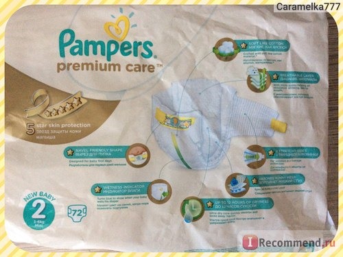 Подгузники Pampers Premium Care фото