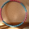 Массажный обруч Super Wide magnetic double direktions hula-hoop фото