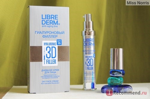 Крем для лица Librederm дневной гиалуроновый филлер 3 D фото