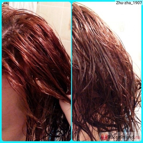 Влажные вымытые волосы ВОЛШЕБНЫЙ шампунь для волос 