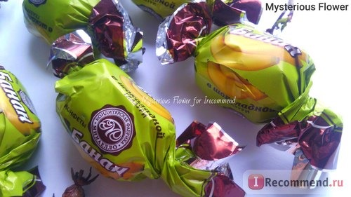 Шоколадные конфеты Микаелло Банан в шоколадной глазури фото