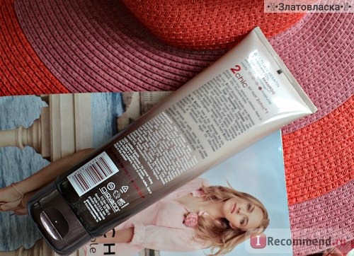 Шампунь Giovanni 2chic, Ultra-Sleek Shampoo, Brazilian Keratin & Argan Oil, 8.5 fl oz (250 ml) фото