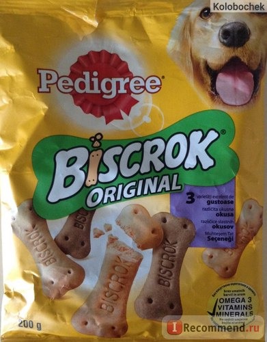 Корм для собак Pedigree Лакомство Biscrok Original фото