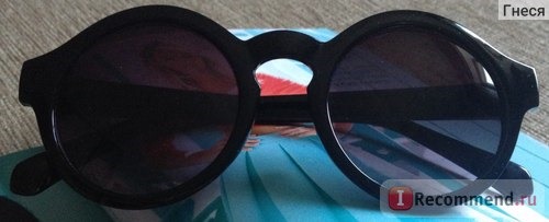 Солнцезащитные очки Ebay Retro Vintage Classic Womens 80s Round lenses Sunglasses Shades 5121 фото