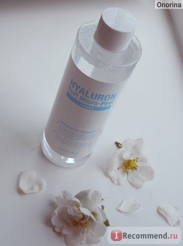 Тонер SECRET KEY HYALURON Soft Micro-Peel Toner фото