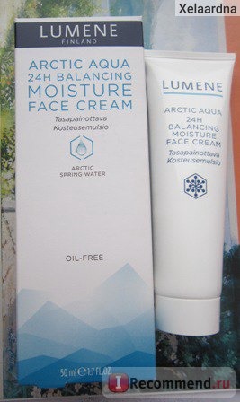 Крем для лица Lumene Arctic Aqua 24h balancing moisture face cream фото