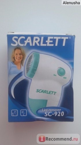 Машинка для удаления катышков SCARLETT Lint remover SC-920 фото