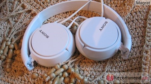 Наушники Sony MDR-ZX110 White фото