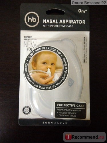 Аспиратор назальный Happy Baby Clean nose 0+ фото